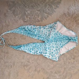 Moschino Mare Halterneck One-Piece Swimsuit.